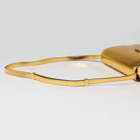 Celine Gold Smooth Leather Medium Box Bag - Picture 8 of 12